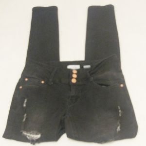 Track 23 Skinny Black Jeans Size 9